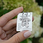 Серебряный крестик 11867АКВ