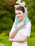 Церковный шифоновый снуд "Арина"