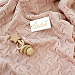 Плед "Остин",  пудра