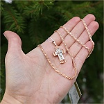 Золотая цепочка Би 2Р 0,5 пустотелая