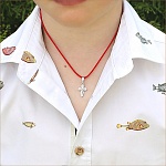 Серебряный крестик 20478АКВ