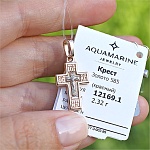 Золотой крестик 12169АКВ