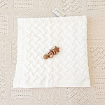 Плед "Остин",  молочный