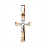Золотой крестик 14778АКВ