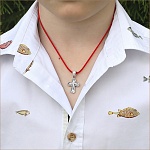 Серебряный крестик 8235ЕЛЗ