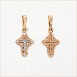 Золотой крестик 20477АКВ