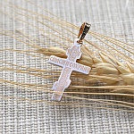 Крестик золотой арт.10219