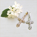 Серебряный крестик 10185АКВ